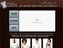 Tablet Screenshot of customtcouture.com